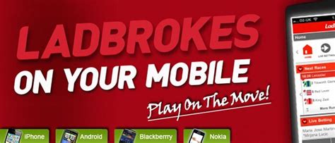 Ladbrokes Mobile Sports Betting App