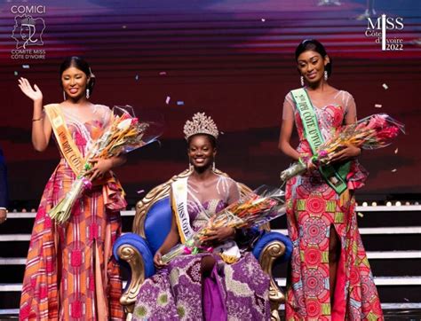 Beauté Marlène Kouassi élue Miss Côte Divoire 2022