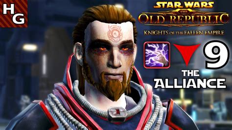 Swtor Kotfe Ch9 The Alliance Sith Inquisitor Dark Male Youtube