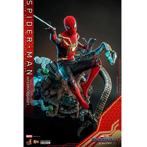 Hot Toys Scale Spider Man Integrated Suit No Way Home Collectible Figure For Years
