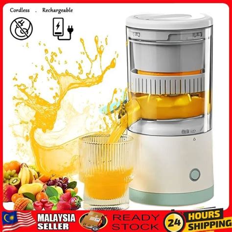 BD Electric Wireless Citrus Juicer Portable Juicer Blender Mini Fruit