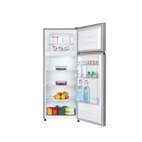 Hisense Ref205dr 205l Fridge Silver Double Door Bottom Mounted Gas 600a Refridgerant Sophie