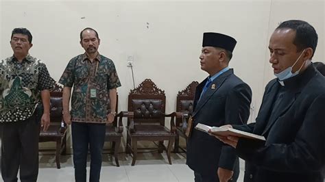 Kpn Lantik Willyanto Sitorus Sh Sebagai Panitera Pengadilan Negeri Siantar