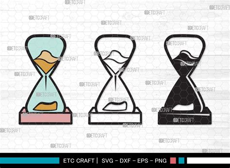 Hourglass Svg Hour Glass Svg Clock Svg Time Svg Sandglass Hourglass Clipart So Fontsy