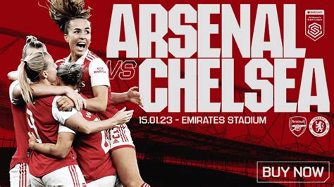 Tickets: Arsenal Women v Chelsea Women | Arsenal.com