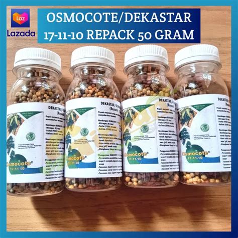 Dekastar 17 11 10 Osmocote 17 11 10 REPACK 50 Gram Pupuk Daun Npk Slow