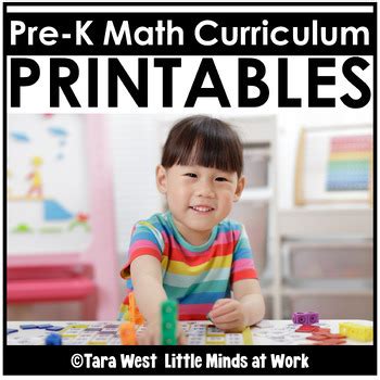 Pre-K Math Curriculum: Preschool Math Printables | TPT