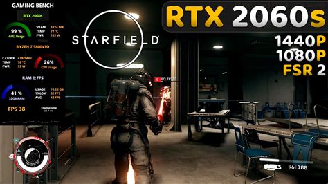 Starfield RTX 2060 Super 1440P 1080P Native And FSR 2 Tested