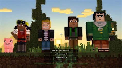 Minecraft Story Mode Ep Cill Down Axel Youtube