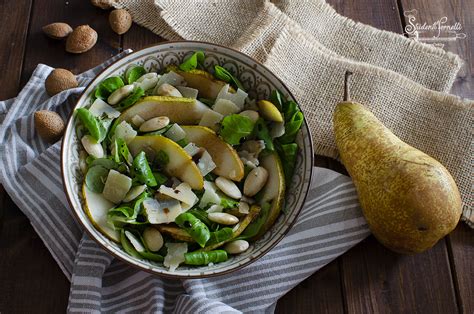 INSALATA CON PERE E FORMAGGIO Ricetta Veloce SENZA Grassi