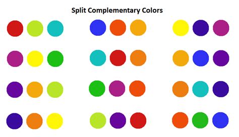 Split Complementary Color Scheme Clothing