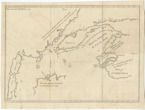 Antique Map of South East Asia (c.1750): (1750) Map | Bartele Gallery ...