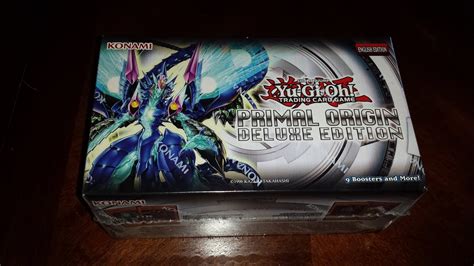 Opening A Yu Gi Oh Primal Origin Deluxe Edition Box Booster Packs