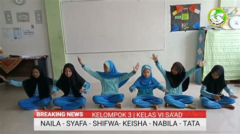 Tari Indang Kelompok Kelas Vi Saad Materi Sbdp Youtube