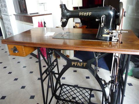 My Pfaff 34 Industrial Treadle Machine Leather Sewing Machines