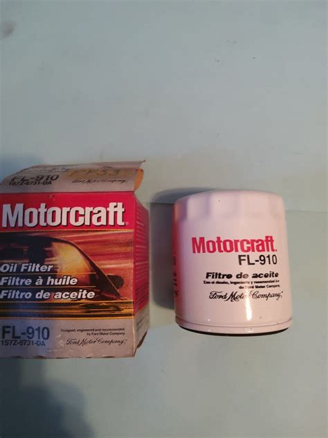 Motocraft FL 910 Engine Oil Filter EBay