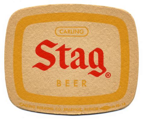 Stag Beer Carling Brewing Company Belleville Illinois Bart