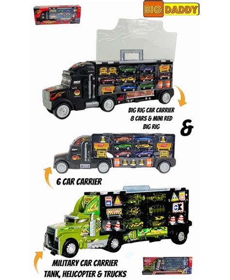 Big Daddy Military Inspired Big Rig Play Set 9 Pieces Macys