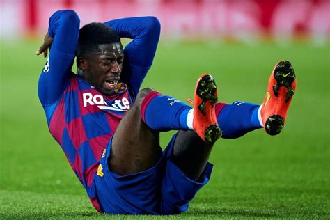 Miente el Barça sobre la lesión de Dembélé Noticias Diario de Burgos