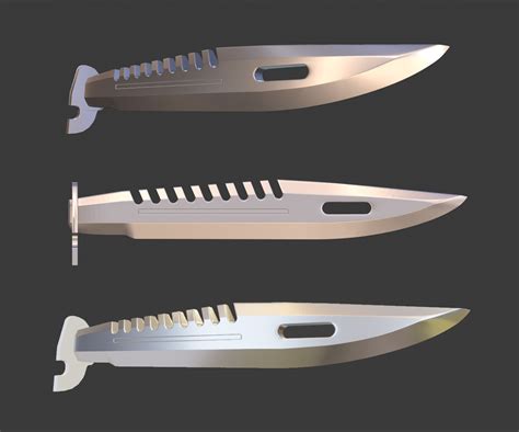 artstation knife modelling