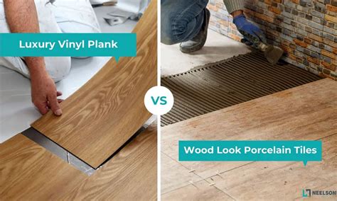 Wood Look Porcelain Tiles Vs Luxury Vinyl Plank Which Is Better