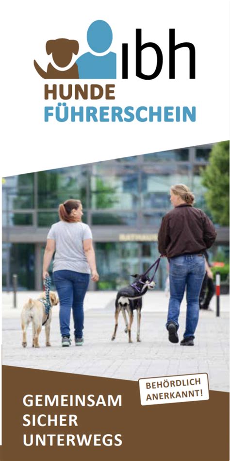 Hundeführerschein IBH Hundeschulen e V