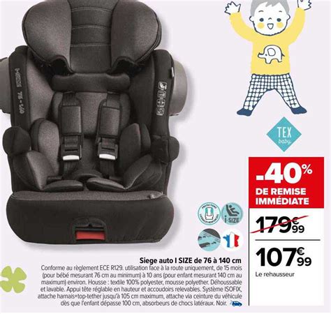 Promo La Poussette Tex Baby Chez Carrefour