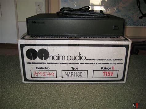 Naim Nap 180 Poweramp For Sale Canuck Audio Mart