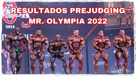 Resultados Prejudging Mr Olympia Se Acaba El Reinado De Big