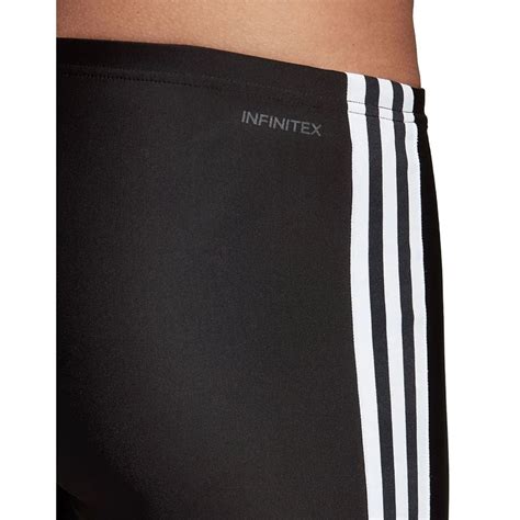 Adidas Swim Boxer Infinitex Fitness 3 Stripes Preto Swiminn