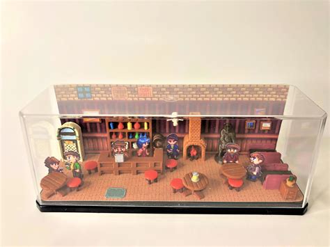 Stardew Valley Diorama Stardrop Saloon Etsy Canada