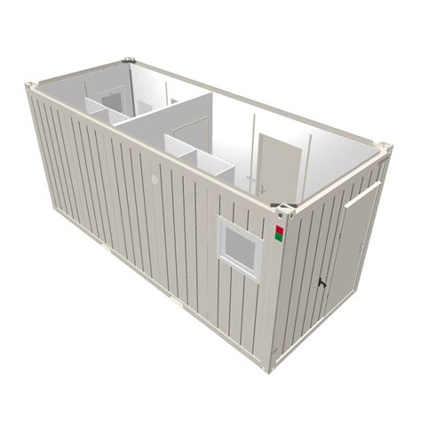 20 Sanitärcontainer Damen Herren Baumann Container