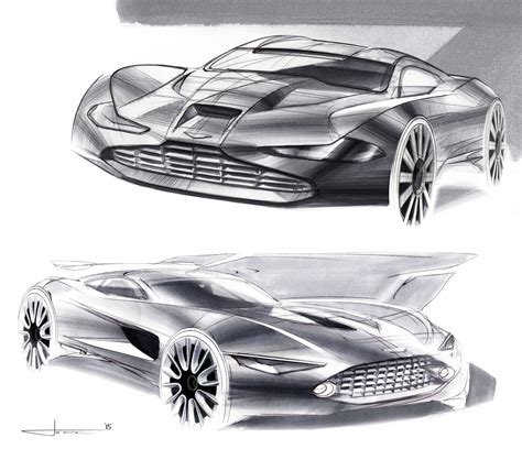 Aston Martin "Tech-07" Sketches on Behance