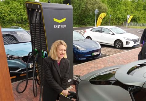 Scotlands Biggest Ultra Rapid Charging Station Opens In Hamilton