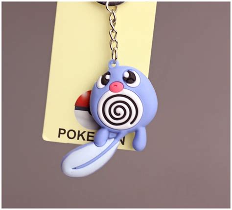 D Anime Pokemon Go Key Ring Pikachu Keychain Pocket Monsters Key