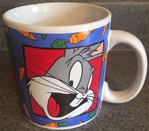 Looney Tunes Bugs Bunny Coffee Tea Cocoa Mug What Up Doc Ceramic