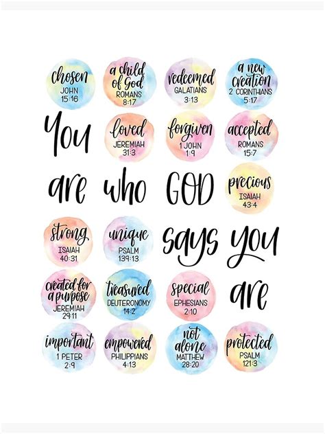 You Are What God Says You Are Identity In Christ Bible Scriptures Hot