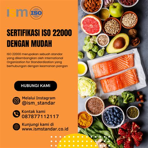 SERTIFIKASI ISO 22000 ISM Standar