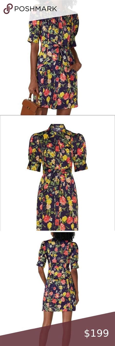 Marissa Webb Floral Printed Puff Sleeve Dress Mini Small Marissa Webb