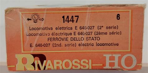 Rivarossi 1447 Elektrolok E 646 027 Der FS Kaufen Auf Ricardo