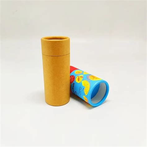 03oz Biodegradable Cardboard Push Up Paper Tube For Deodorant Kraft