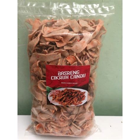 Jual BASRENG CIKRUH CANDU VARIAN KEJU 500GR Shopee Indonesia