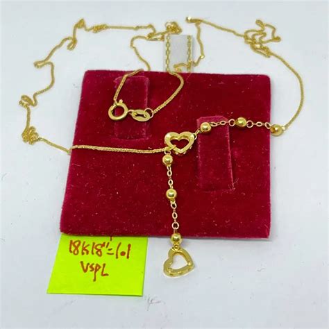 18k Saudi Gold Necklace Pawnable Lazada PH