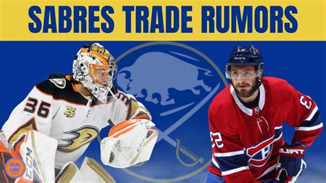 Buffalo Sabres Trade Rumors John Gibson To Sabres Youtube