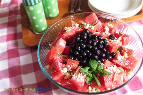 Minted Fruit Salad — Nourishing Plate