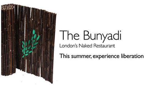 The Bunyadi Londons First Naked Food Experience Clothing Optional