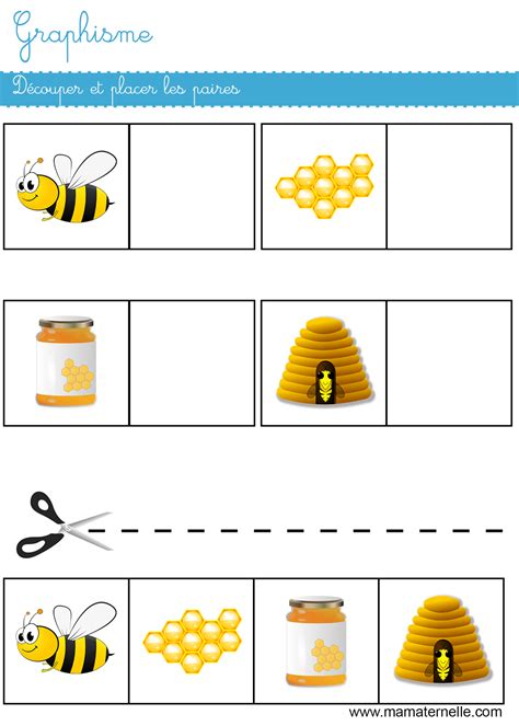 Exercices Et Ressources P Dagogiques Sur Les Abeilles Ma Maternelle