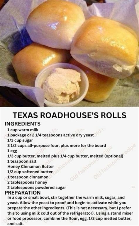 Texas Roadhouse rolls in 2024 | Homemade bread recipes easy, Texas roadhouse rolls, Recipes