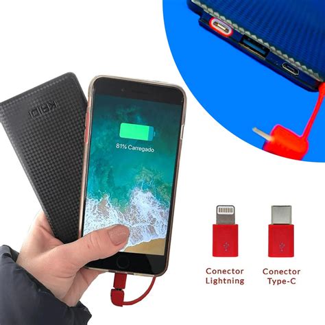 Power Bank Carregador Port Til Kaidi Mah Slim Kd Submarino