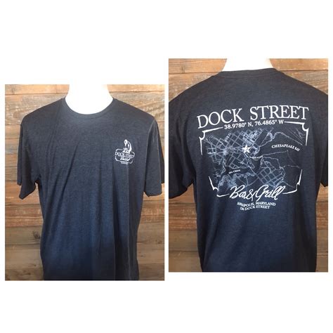Dock Street Bar & Grille Annapolis MD Bar Men's grey … - Gem